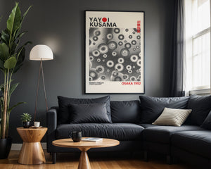 Yayoi Kusama - Pixelated Infinity Circles Plakat - 21 x 29.7 cm - Nellastore