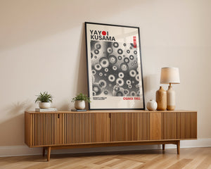 Yayoi Kusama - Pixelated Infinity Circles Plakat - 21 x 29.7 cm - Nellastore