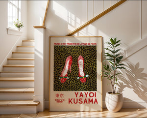 Yayoi Kusama - Polka Dot Heels Plakat - 21 x 29.7 cm (A4) - Nellastore