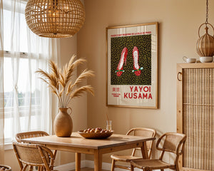 Yayoi Kusama - Polka Dot Heels Plakat - 21 x 29.7 cm (A4) - Nellastore