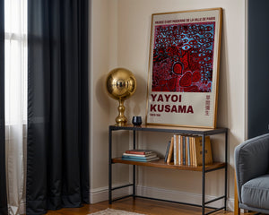 Yayoi Kusama - Red Obsession Eye Field Plakat - 21 x 29.7 cm (A4) - Nellastore
