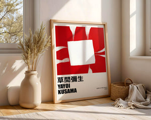 Yayoi Kusama - Red Void Composition Plakat - 21 x 29.7 cm (A4) - Nellastore
