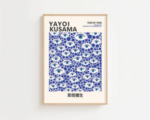 Yayoi Kusama - The Evil Eye Plakat - 21 x 29.7 cm - Nellastore