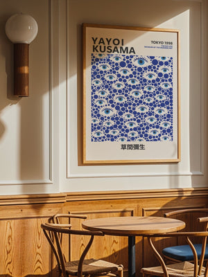 Yayoi Kusama - The Evil Eye Plakat - 21 x 29.7 cm - Nellastore