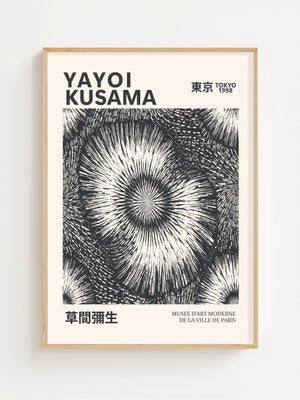 Yayoi Kusama - The Lost Eye Plakat - 21 x 29.7 cm - Nellastore