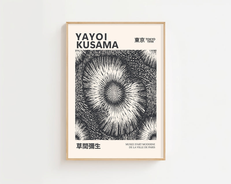Yayoi Kusama - The Lost Eye Plakat - 21 x 29.7 cm - Nellastore