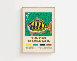 Yayoi Kusama - Tropical Reef Fish Plakat - 21 x 29.7 cm (A4) - Nellastore