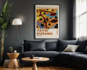 Yayoi Kusama - Wild Botanical Chaos Plakat - 21 x 29.7 cm (A4) - Nellastore