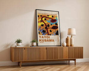 Yayoi Kusama - Wild Botanical Chaos Plakat - 21 x 29.7 cm (A4) - Nellastore