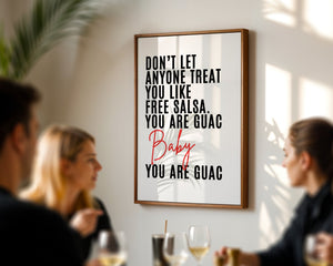 You Are Guac Baby Plakat - 21 x 29.7 cm (A4) - Nellastore